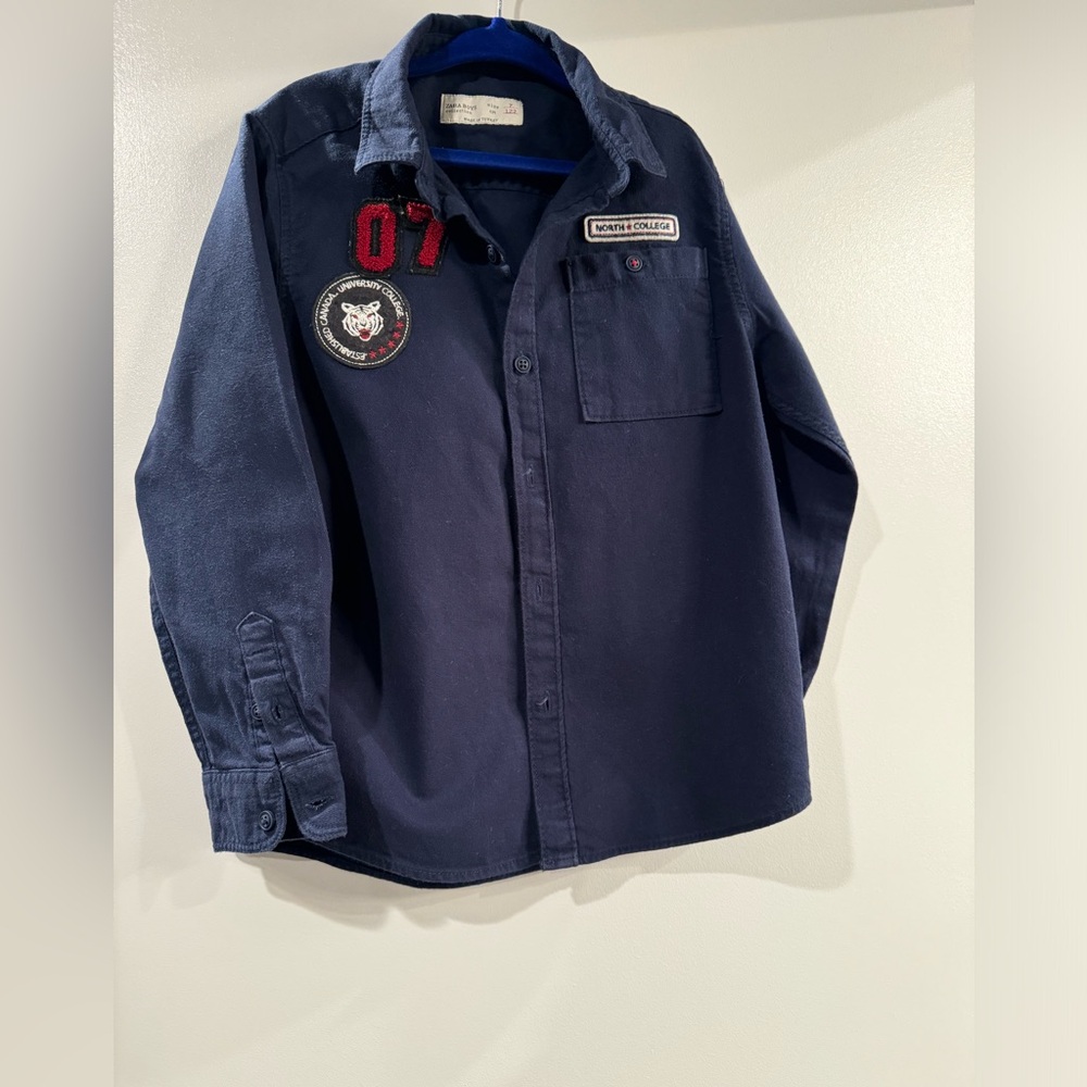 Zara boys shirt size 7